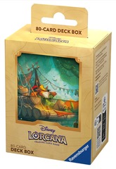 Disney Lorcana Into the Inklands 80-Card Deck Box - Robin Hood